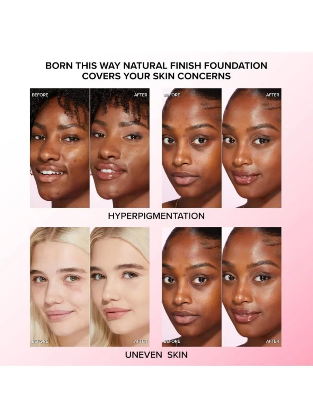 Natural Finish Longwear Liquid Foundation | Medium-To-Full Coverage | Hydrating